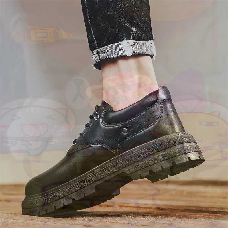 Men Formal Wear Red - Dark Natural Leather Fashion Trainers Tennis