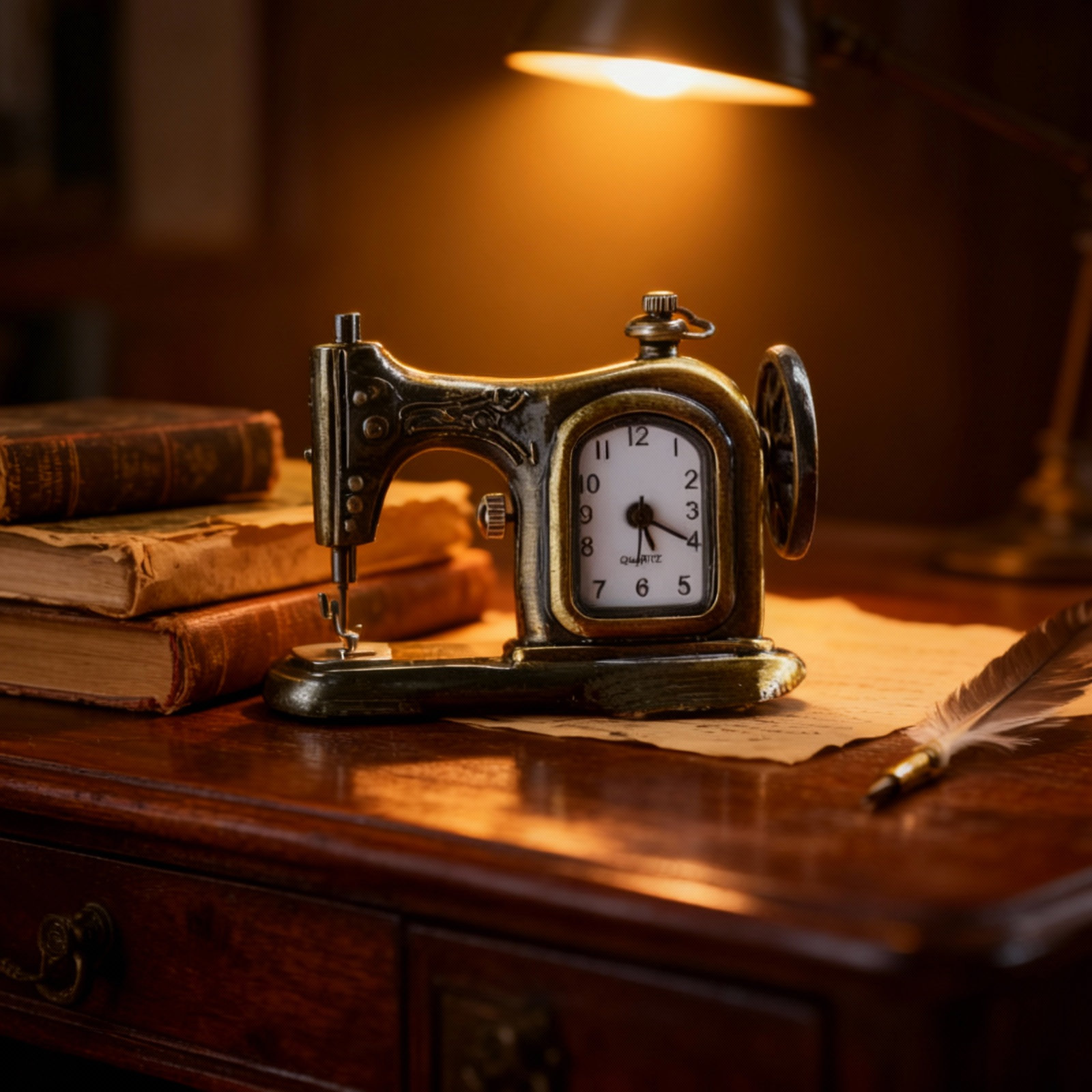 Men'S Formal Wear Watches - Sewing Machine Shaped Pocket Watch Retro