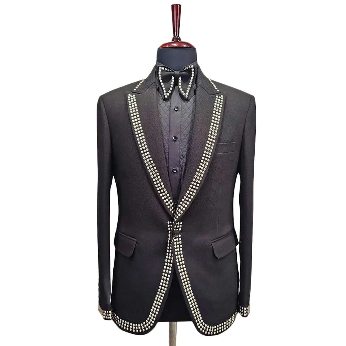 Mens Wedding Tuxedos Design Cu - Men Formal Wear Modern ulasan dan harga