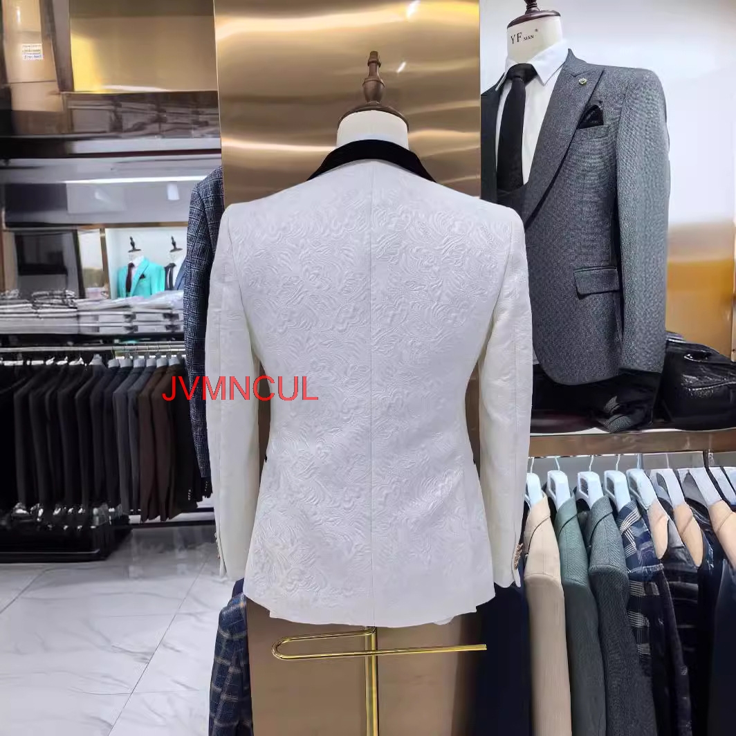Men's 3 Piece Suit Slim Fit We - Men Formal Party Wear Outfit ulasan dan harga