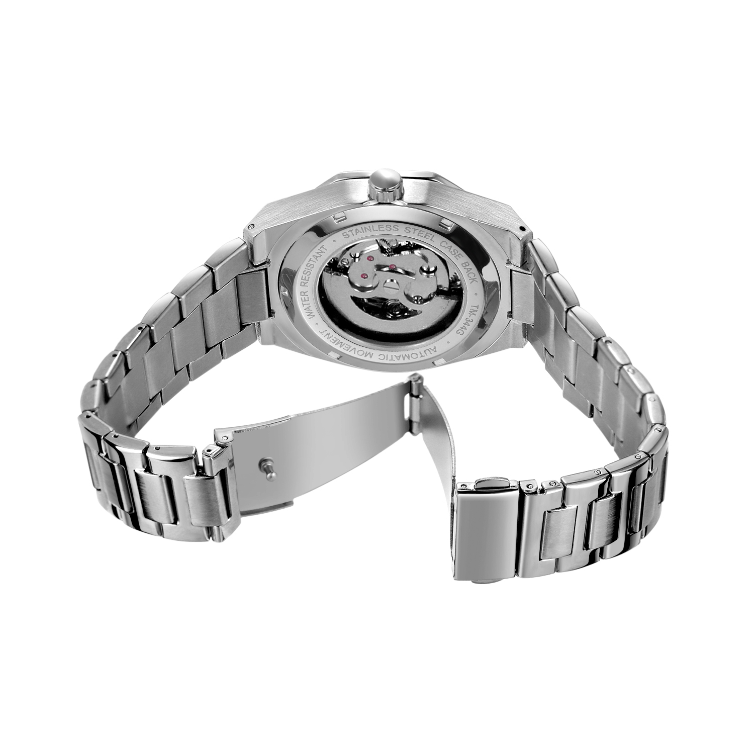 FORSINING Skeleton Mechanical  - Men'S Formal Wear Watches ulasan dan harga