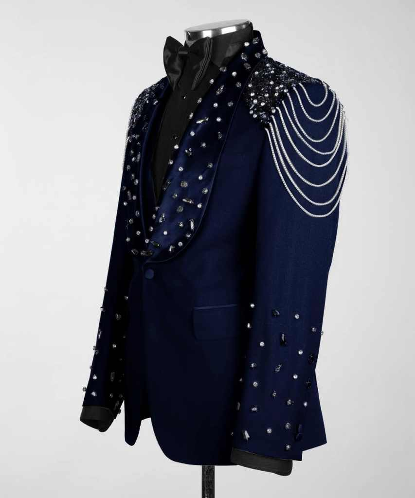 Luxurious Tailored Wedding Sui - Men Formal Wear Modern ulasan dan harga
