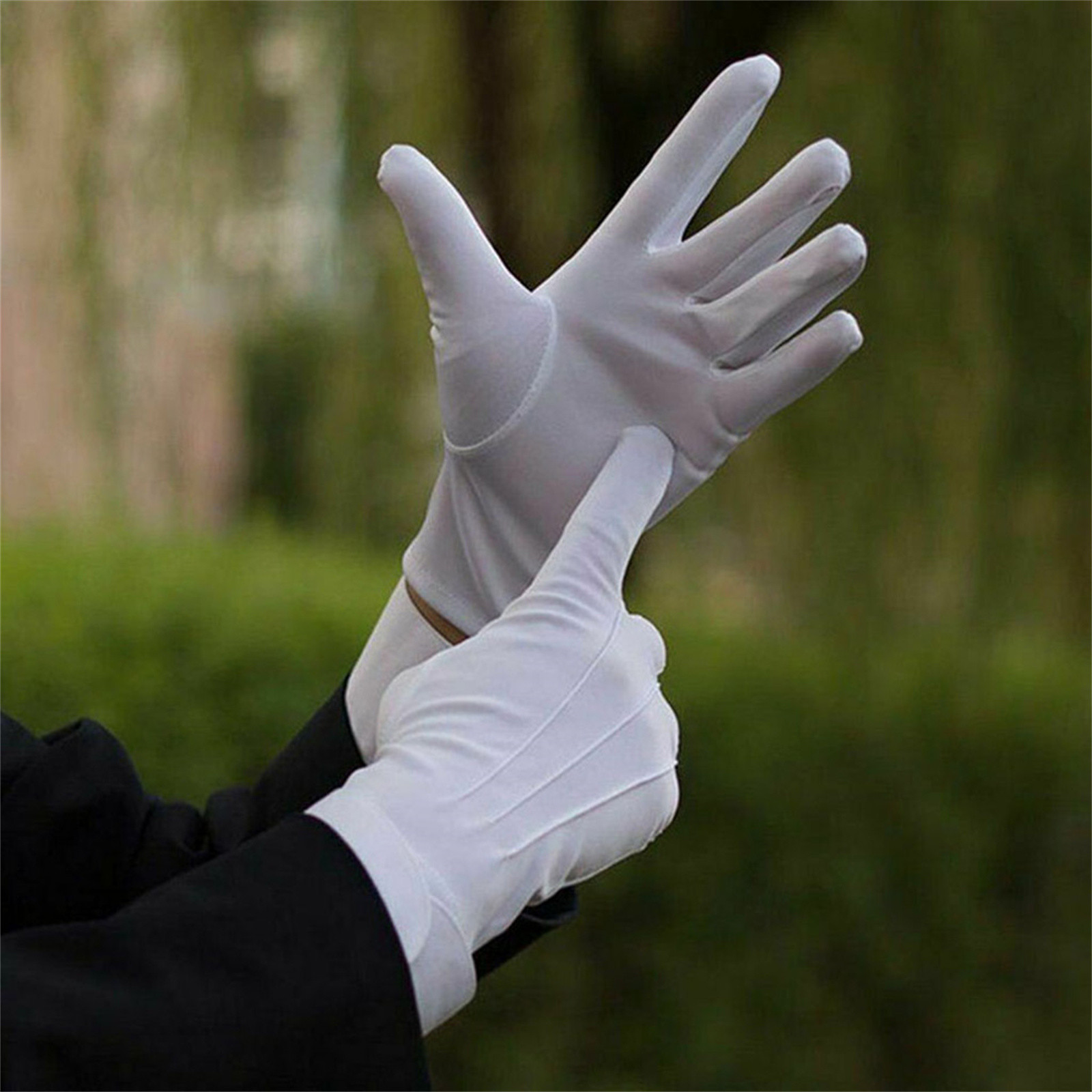 1/3/5/10 Pairs White Formal Gl - Formal Wear Gloves Men ulasan dan harga