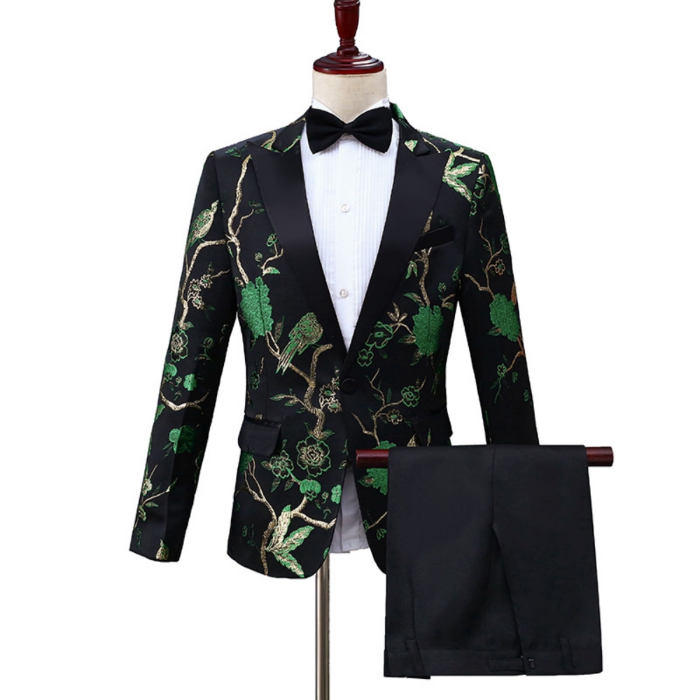 2026 New Exquisite Jacquard Su - Men Formal Party Wear Outfit ulasan dan harga