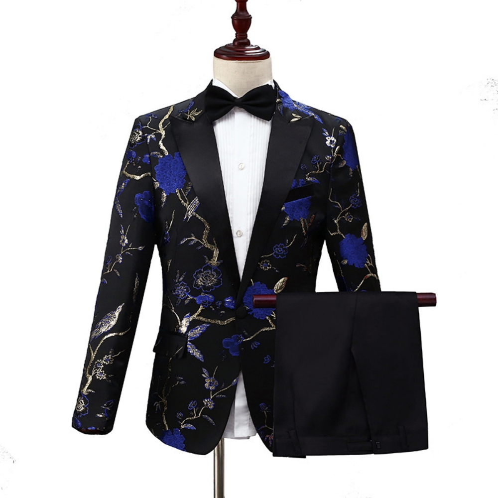 2026 New Exquisite Jacquard Su - Men Formal Party Wear Outfit ulasan dan harga