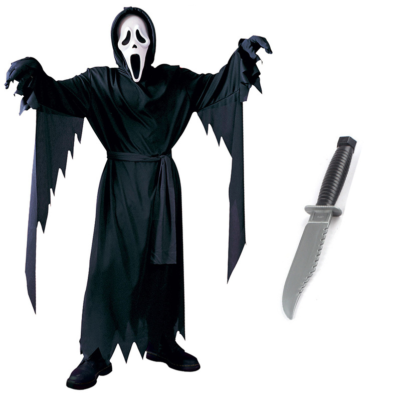 Men Horror Ghost Fancy Dress T - Formal Wear Gloves Men ulasan dan harga