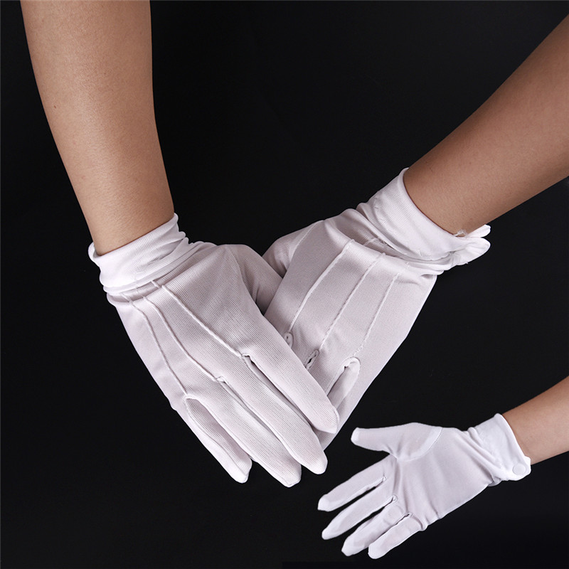 1Pair White Formal Gloves Men  - Formal Wear Gloves Men ulasan dan harga
