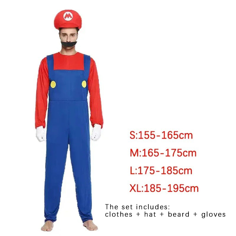 Game Plumber Bros Cosplay Cost - Formal Wear Gloves Men ulasan dan harga