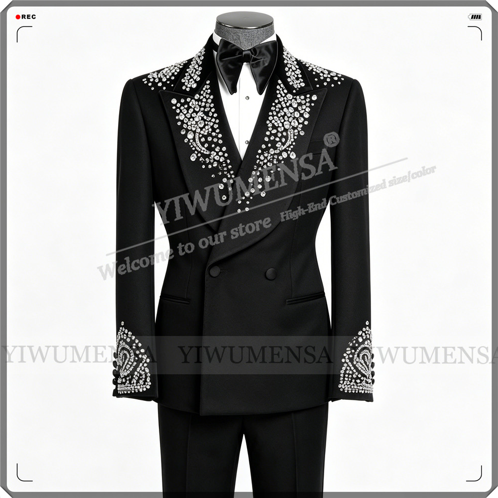 Luxury Wedding Suit For Man Rh - Men Formal Party Wear Outfit ulasan dan harga