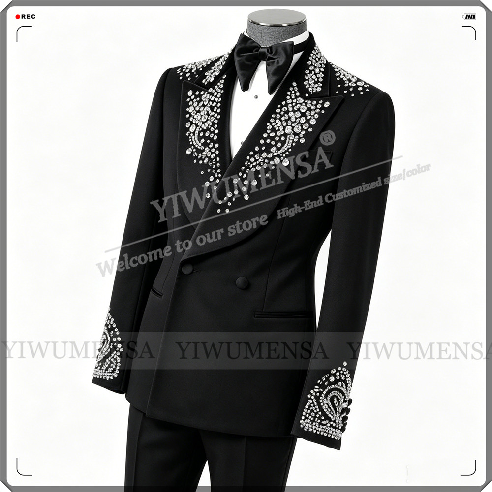 Luxury Wedding Suit For Man Rh - Men Formal Party Wear Outfit ulasan dan harga
