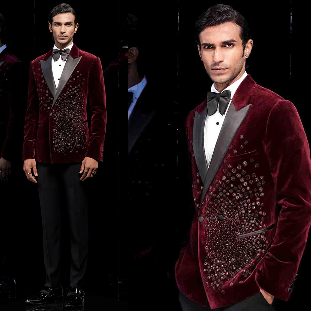 New Designer Wedding Suits for - Men Formal Wear Modern ulasan dan harga