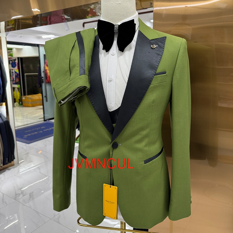 Men's 3 Piece Suit Slim Fit We - Men Formal Party Wear Outfit ulasan dan harga