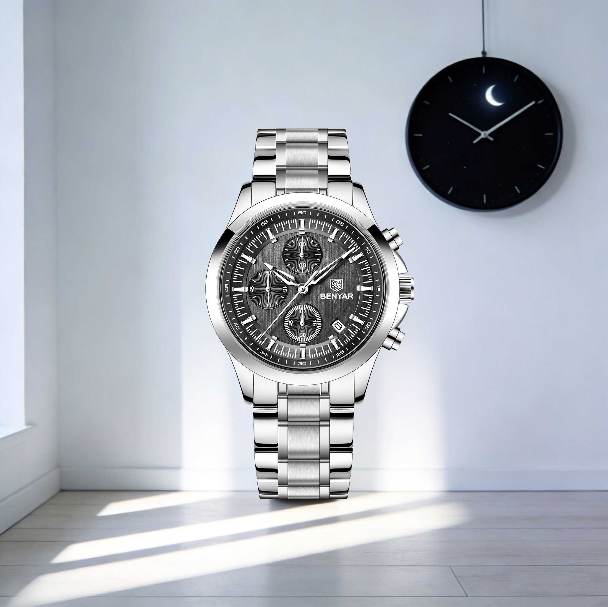 BENYAR Luxury Restrained Men Q - Men'S Formal Wear Watches ulasan dan harga