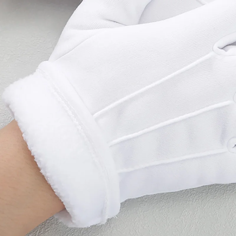 1Pair White Formal Gloves Wint - Formal Wear Gloves Men ulasan dan harga