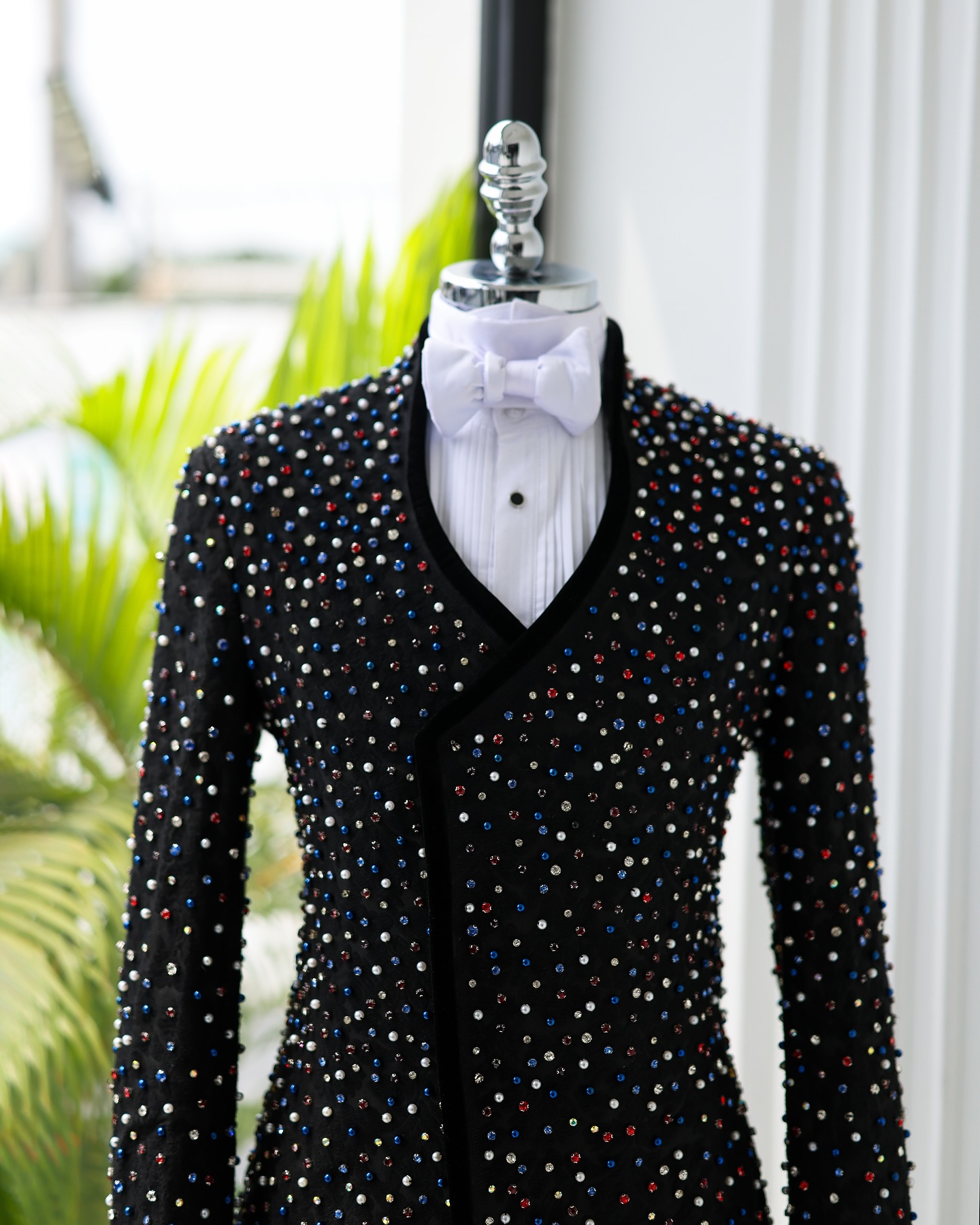 Colorful Crystals Men Suits Se - Men Formal Wear Modern ulasan dan harga