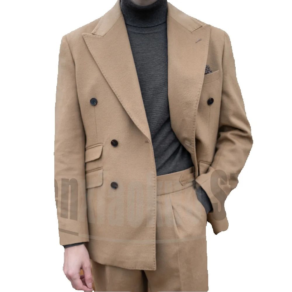 Men's Double Breasted Suit For - Men Formal Party Wear Outfit ulasan dan harga