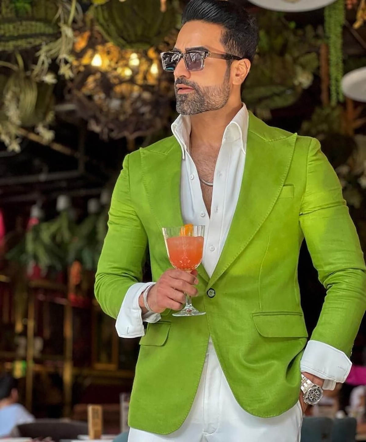 Handsome Green Groom Men Weddi - Men Formal Wear Modern ulasan dan harga