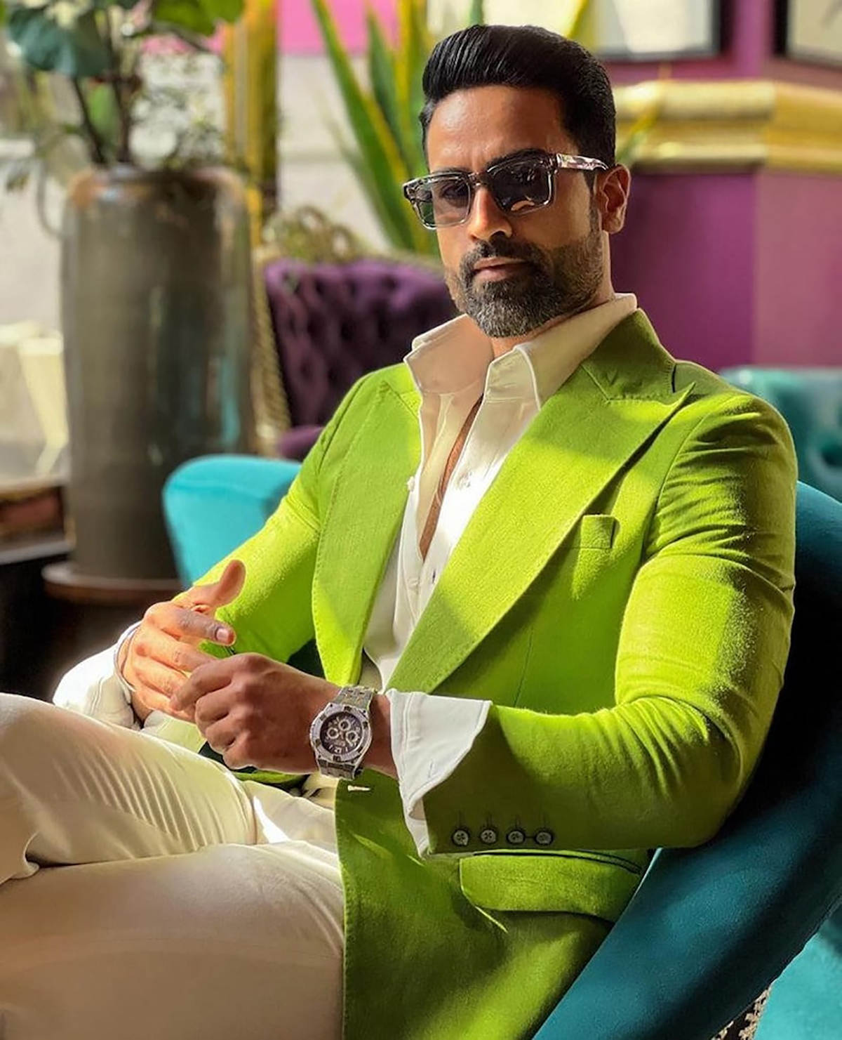 Handsome Green Groom Men Weddi - Men Formal Wear Modern ulasan dan harga